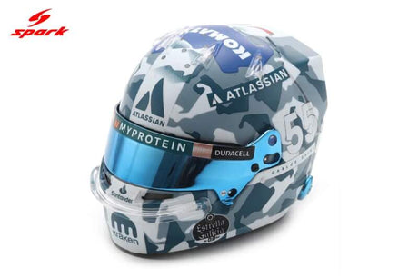 Helmmodell SPARK Carlos Sainz Silverstone GP F1 2025