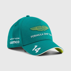 Aston Martin F1 Team Fernando Alonso #14 Cap 2026 – Grün