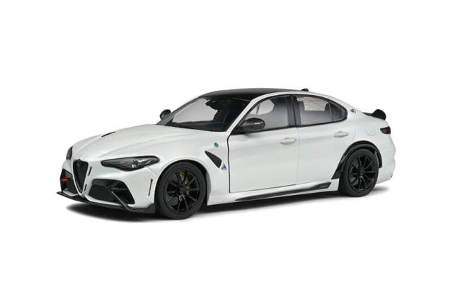 Modell Solido Alfa Romeo Giulia GTA Trofeo weiß