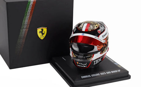 LookSmart Charles Leclerc Helmet Model 1:5 – SF Abu Dhabi 2025