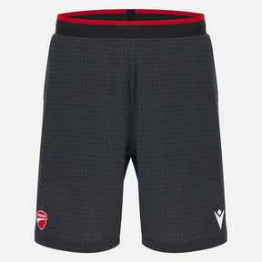 Ducati x Macron Sportshorts mit Logo – Dunkelgrau