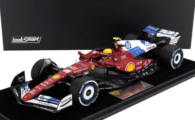 LookSmart Scuderia Ferrari SF-25 L. Hamilton Modell im Maßstab 1:18 – Miami GP 2025