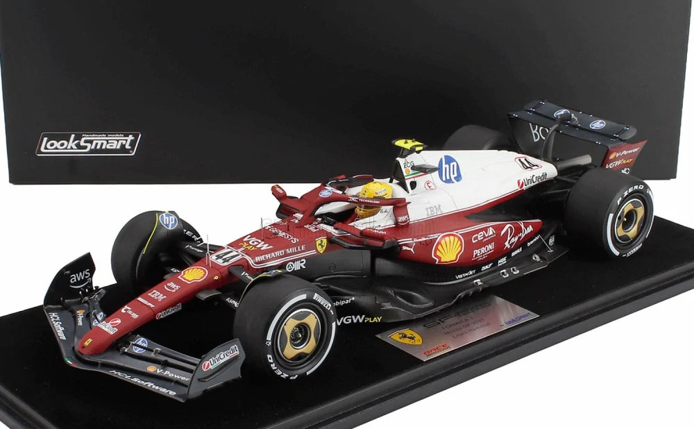 LookSmart Scuderia Ferrari SF-25 L. Hamilton Modell im Maßstab 1:18 – Monza GP 2025