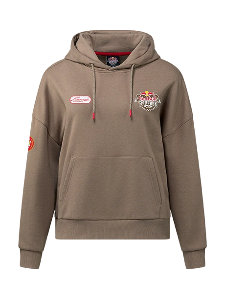 Red Bull Rampage FREERIDE Damen-Hoodie – Hellbraun