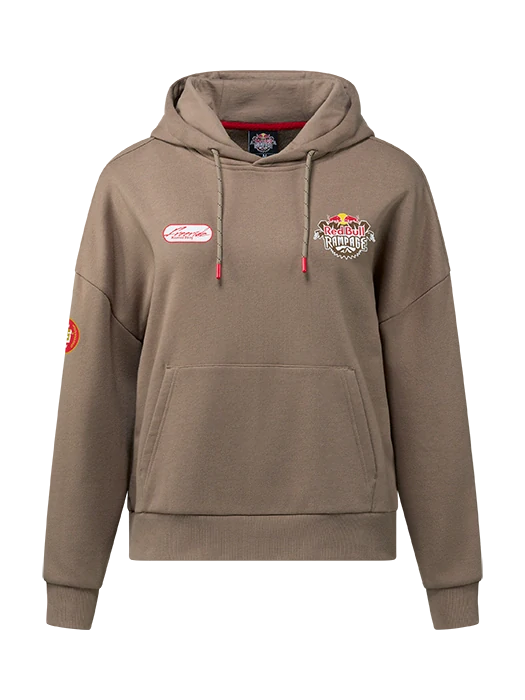 Red Bull Rampage FREERIDE Damen-Hoodie – Hellbraun