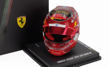 LookSmart Charles Leclerc Helmet Model 1:5 – SF Abu Dhabi 2024