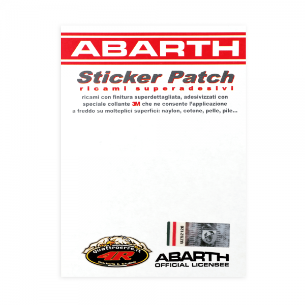 Abarth samolepky 3D