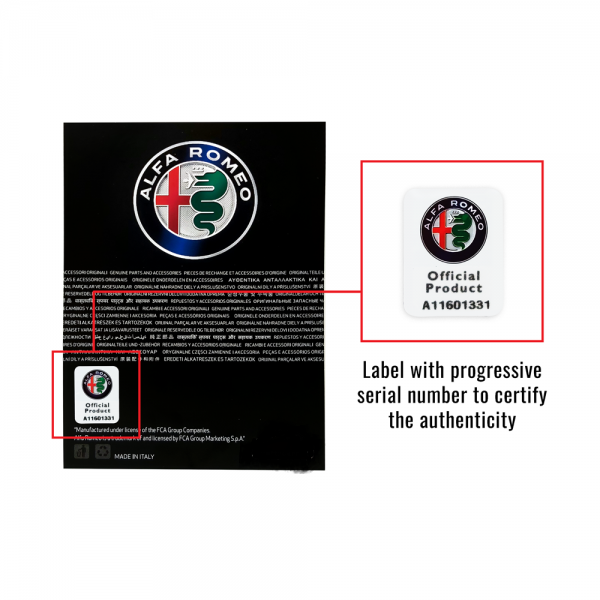 Alfa Romeo Aufnäher LOGO 50 mm