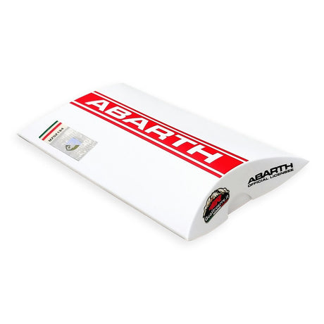 Abarth Schlüsselanhänger BAND schwarz mit Skorpion-Logo