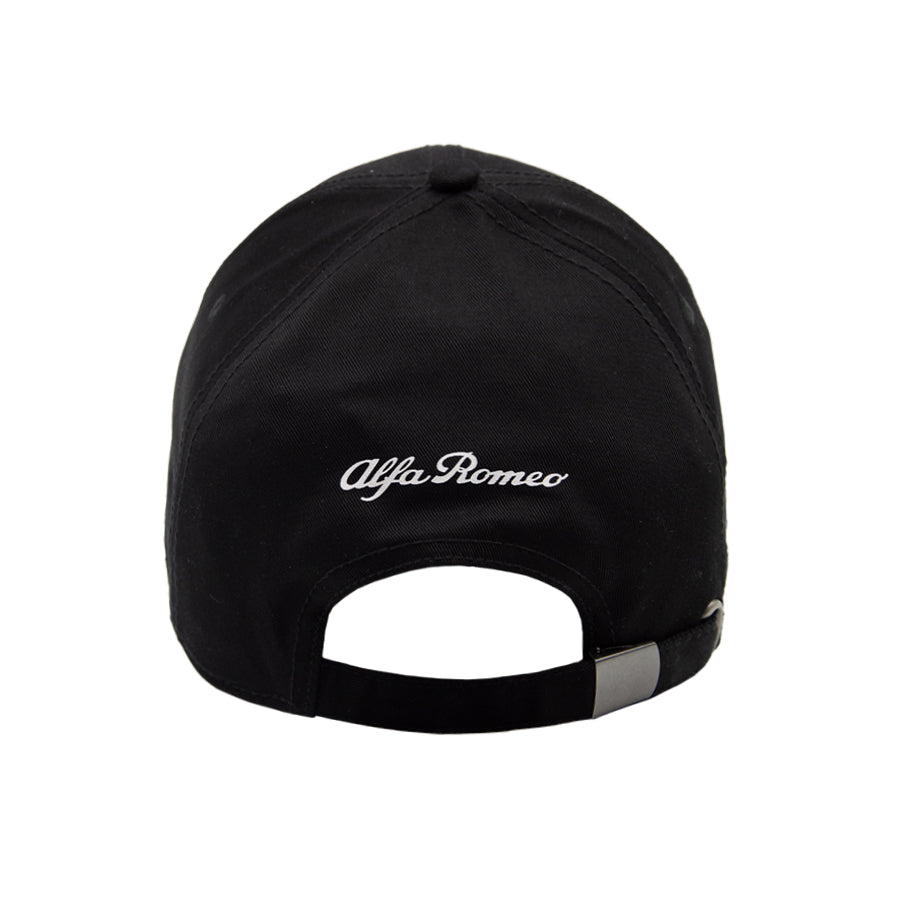 Alfa Romeo Cap mit großem Logo schwarz