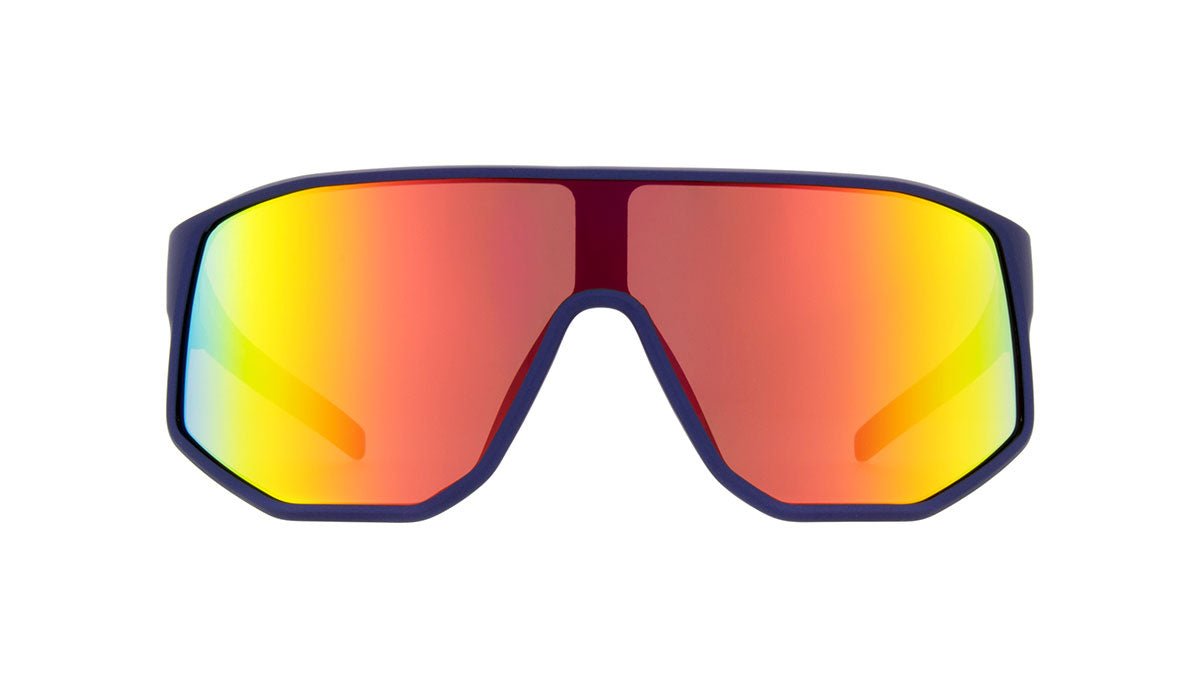 Red Bull Spect DASH sunglasses blue with orange lens