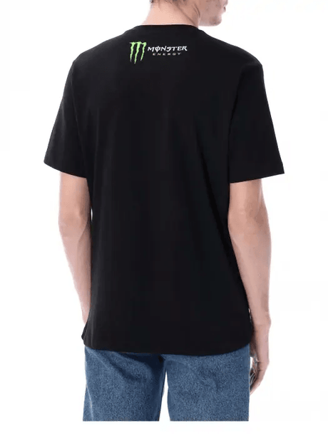 Fabio Quartararo T-Shirt Monster Energy Stripes schwarz
