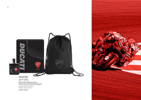 Ducati 1926 Eau de Toilette 50 ml + Sportrucksack