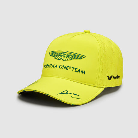 Aston Martin F1 Team Fernando Alonso Team Cap – Lime
