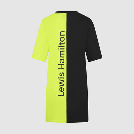 Lewis Hamilton women's casual dress – Mercedes AMG F1 neon