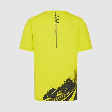 Aston Martin F1 Team GRAPHIC fan T-shirt light yellow