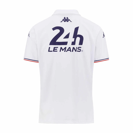 24H Le Mans Herren-Poloshirt Le Mans weiß
