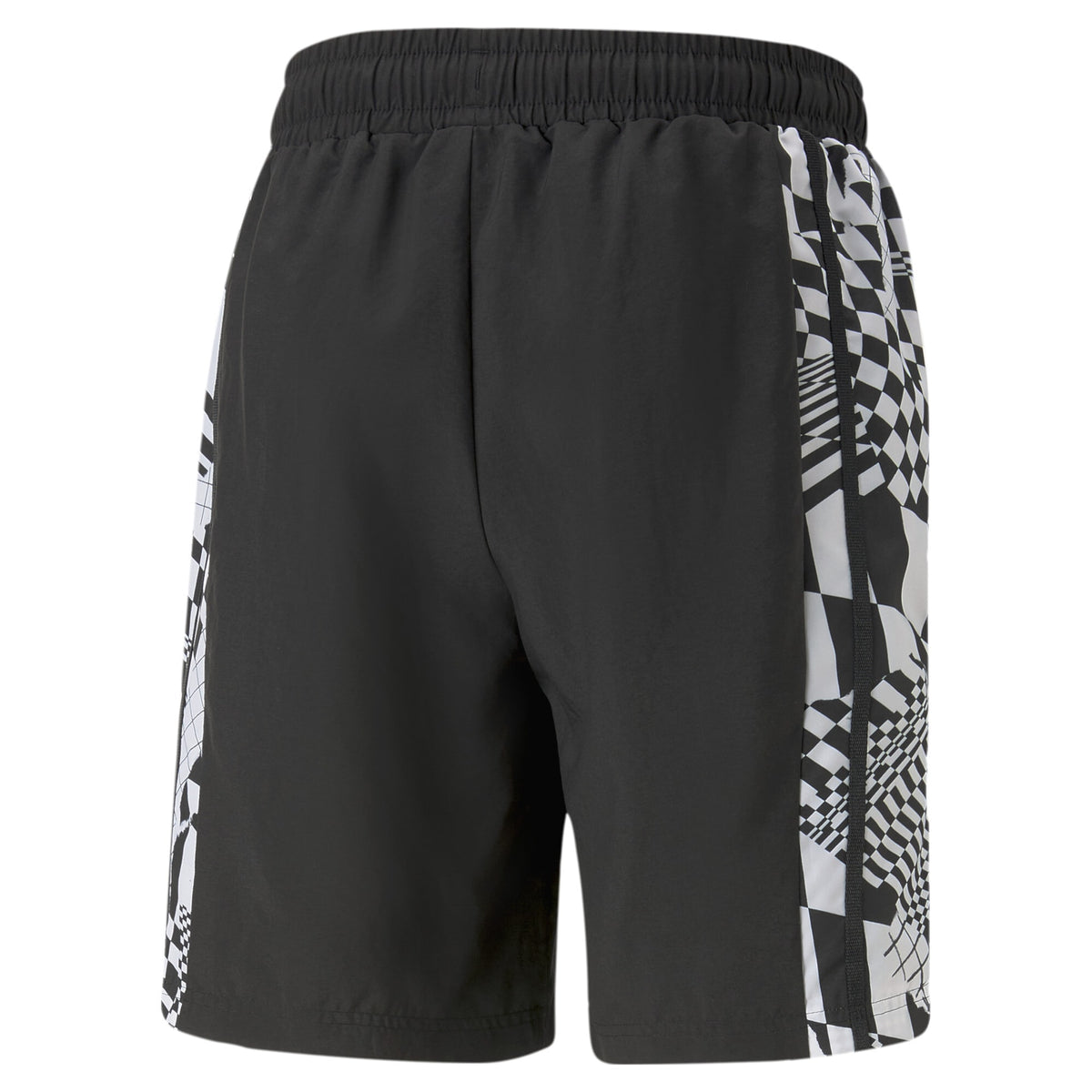 BMW men's sports shorts black with logo