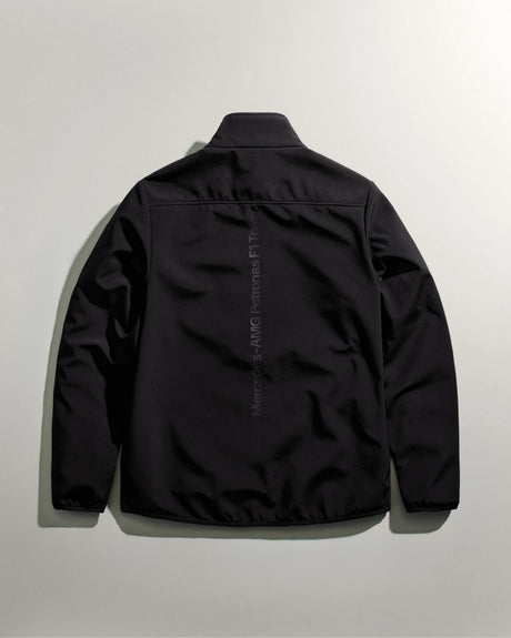 Mercedes AMG F1 casual softshell jacket black