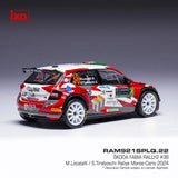 Modell IXO Škoda Fabia Rally2 2024 N.38 M. Locatelli – Rallye Monte Carlo
