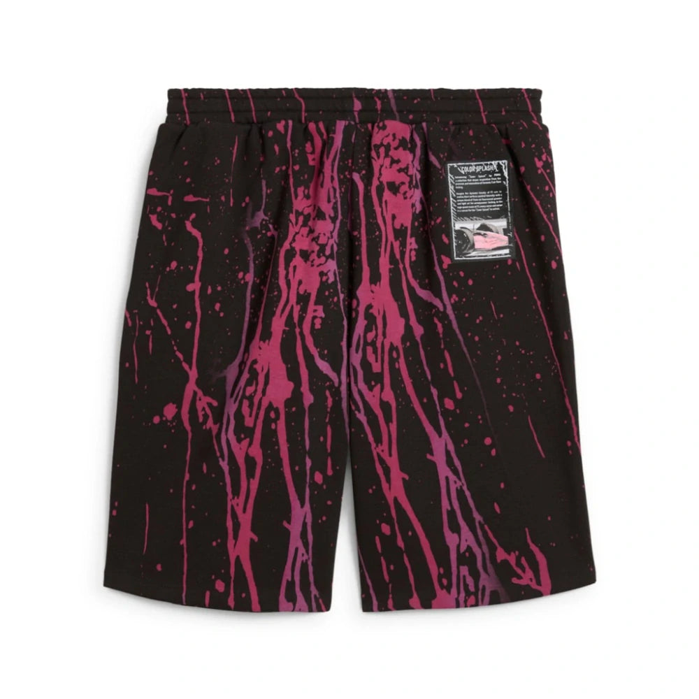 Puma Formula 1 Splash Shorts – Schwarz/Pink
