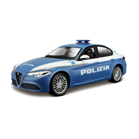 Model Bburago stavebnice Alfa Romeo Giuglia Polizia