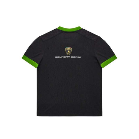 Lamborghini Squadra Corse Kinder-T-Shirt mit Sponsorenlogos – 9–12 Jahre