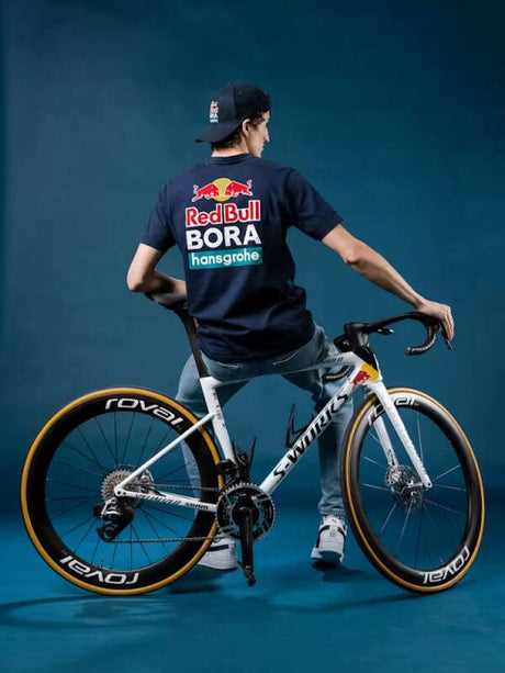 Red Bull Bora Hansgrohe Fan-T-Shirt dunkelblau mit Logo