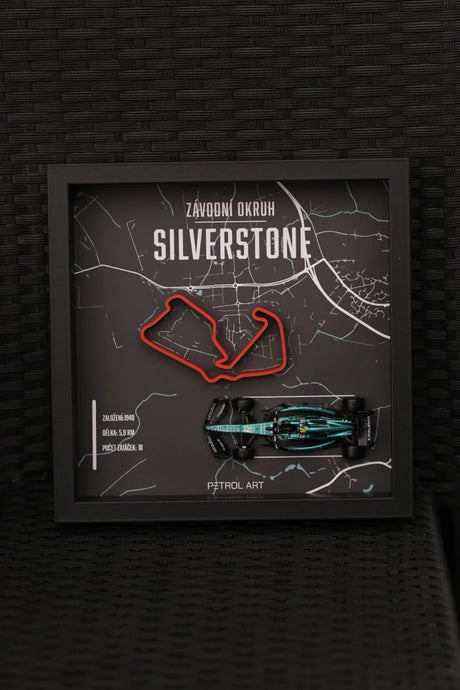 Petrol Art 3D Picture – Fernando Alonso, Silverstone