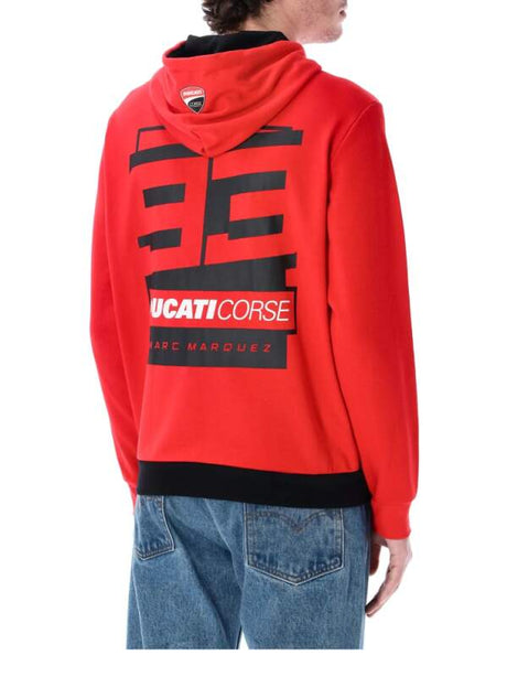 Ducati Corse Fan-Sweatshirt - Marc Marquez mit 93-Logo