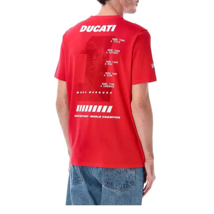 Marc Marquez team T-shirt - Ducati Corse - champion T-shirt #1