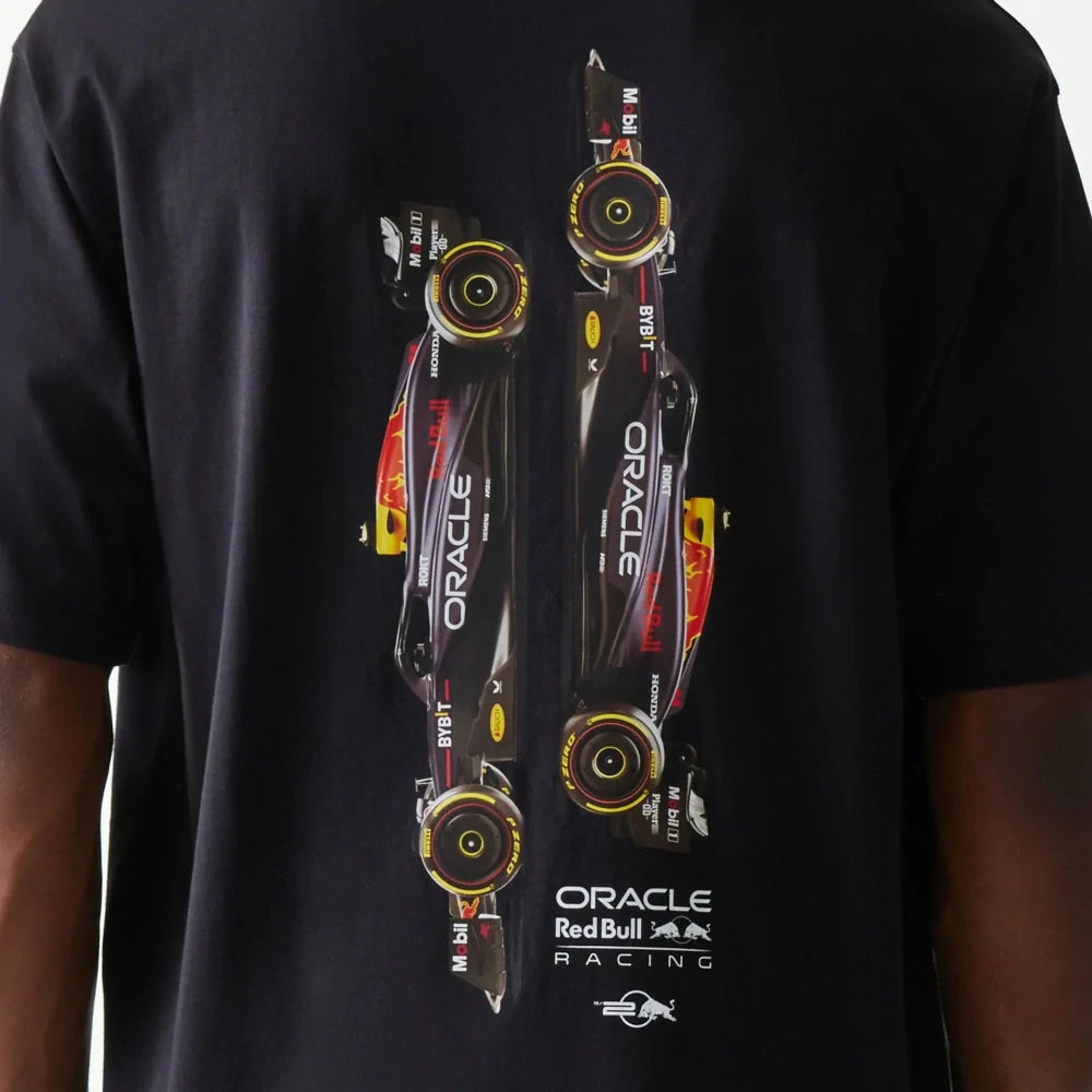 Oracle Red Bull Racing New Era Oversized Graphic T-Shirt – Navy