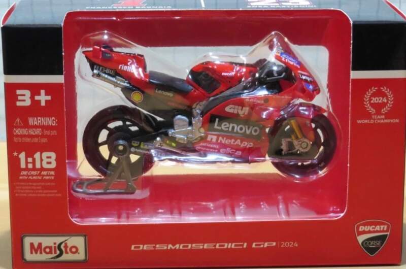 Modell Ducati MotoGP GP24 – Francesco Bagnaia #1