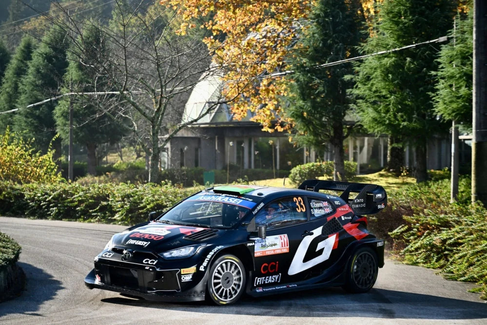 Ixo Toyota GR Yaris Rally1 Hybrid #33 Evans Model 1:18 – Rally Japan 2024