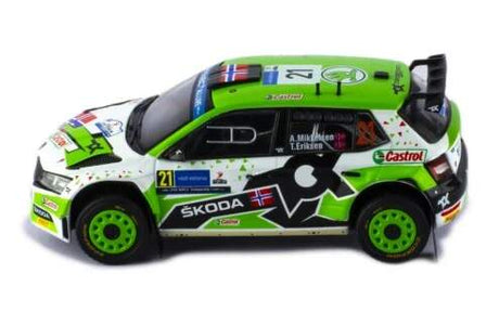 IXO Modell Škoda Fabia Rally2 EVO #21 A. Mikkelsen - T. Eriksen Rally Estonia 2022