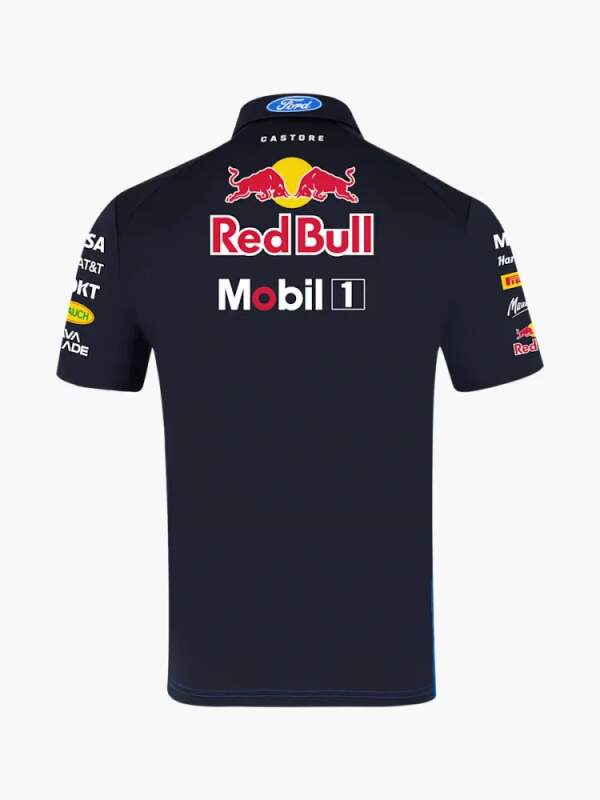 Oracle Red Bull Racing Poloshirt mit Sponsorenlogos - Team Edition