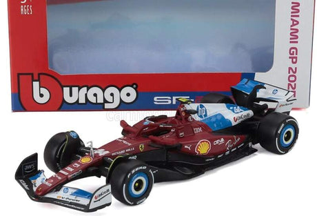 Modell Scuderia Ferrari SF-25 BBurago #44 Lewis Hamilton Miami GP 2025