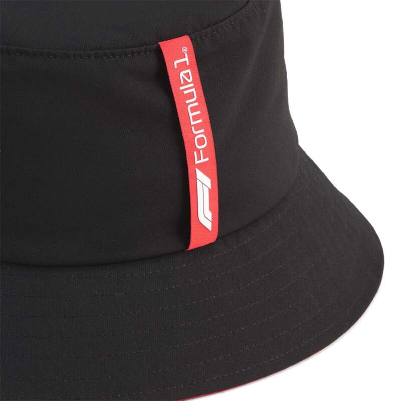 Formel 1 Fan-Hut mit Logo schwarz