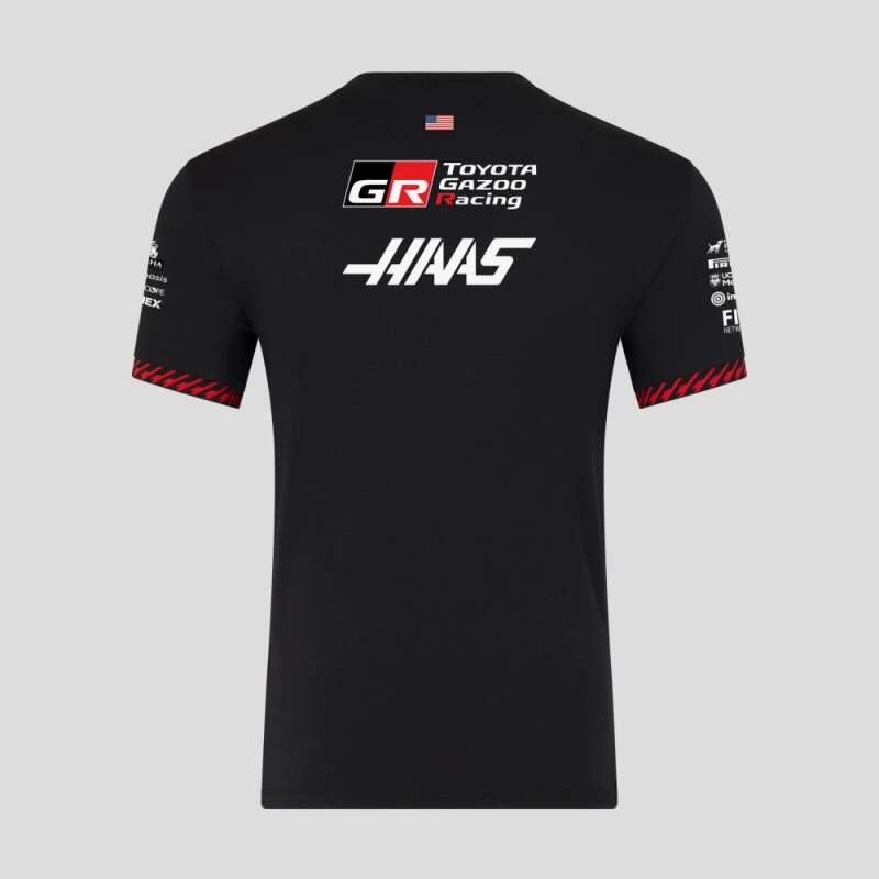 Haas F1 Team T-shirt with sponsor logos - team edition