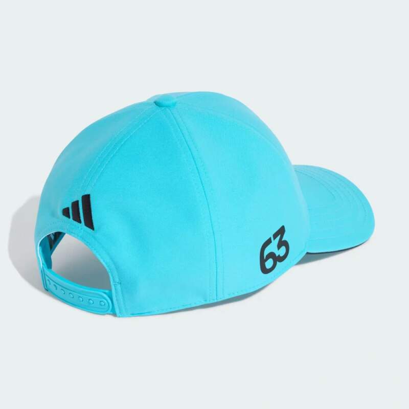 Blue George Russell Mercedes AMG Petronas F1 x Adidas cap - team edition