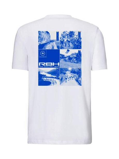 Red Bull Bora Hansgrohe Freizeit-T-Shirt weiß - MONUMENTS Edition