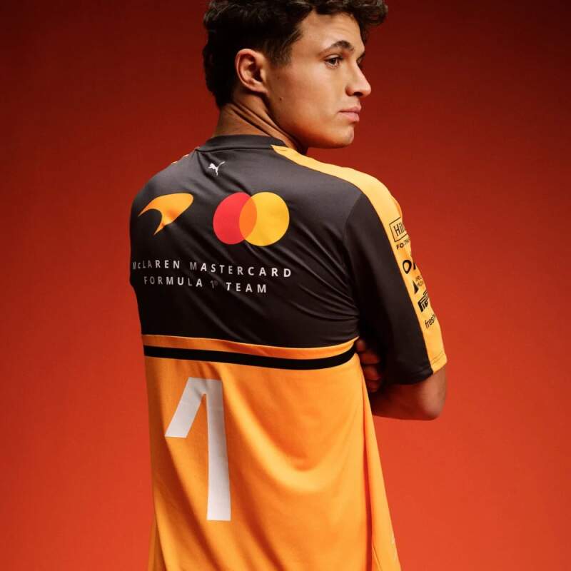 Lando Norris #1 McLaren F1 x Puma T-Shirt - Team Edition