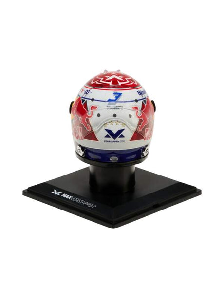 Max Verstappen 2026 1:4 Schuberth helmet model