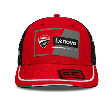 Ducati Lenovo Team Marc Marquez #93 Cap 2026 – Rot