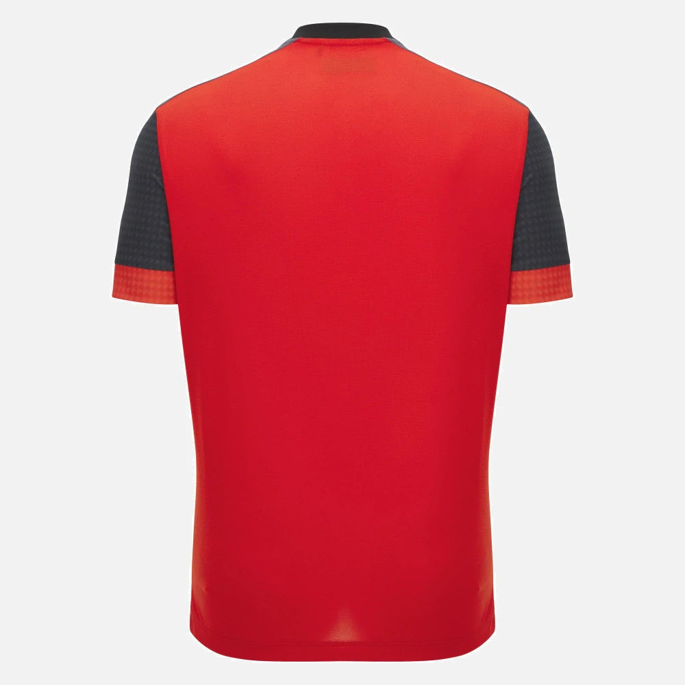 Ducati x Macron Sports T-Shirt with Logo – Red