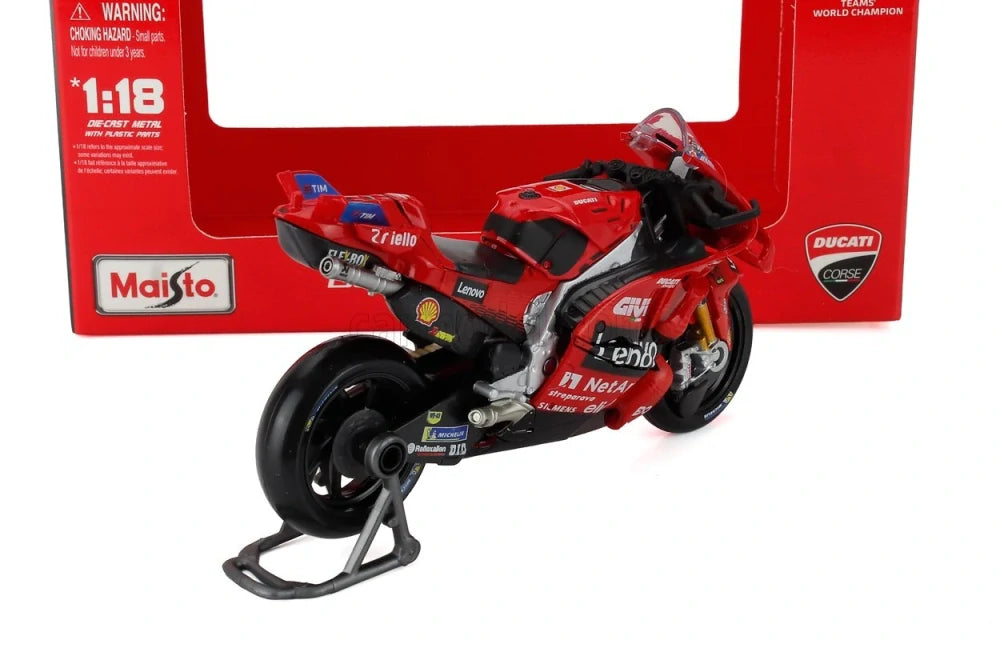 Maisto Ducati MotoGP GP25 Model 1:18 – Francesco Bagnaia #63
