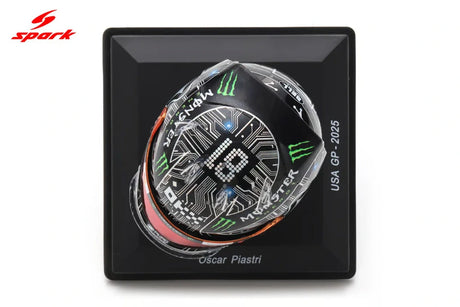 Spark Oscar Piastri Helmet Model 1:5 – USA GP F1 2025
