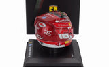LookSmart Charles Leclerc Helmmodell im Maßstab 1:5 – SF Abu Dhabi 2024