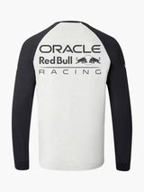 Oracle Red Bull Racing Classic Long Sleeve Team T-Shirt with Sponsor Logos – Grey