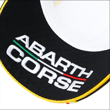 Abarth Corse Racing Cap weiß